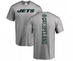 New York Jets #51 Brandon Copeland Ash Backer T-Shirt