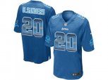 Detroit Lions #20 Barry Sanders Blue Team Color Stitched NFL Limited Strobe Jersey