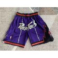 Toronto Raptors purple four pockets Shorts