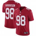 New York Giants #98 Damon Harrison Red Alternate Vapor Untouchable Limited Player NFL Jersey
