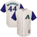 Arizona Diamondbacks #44 Paul Goldschmidt Authentic Cream Cooperstown Throwback MLB Jersey