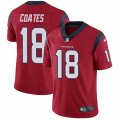 Houston Texans #18 Sammie Coates Red Alternate Vapor Untouchable Limited Player NFL Jersey