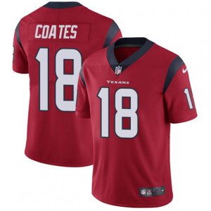 Houston Texans #18 Sammie Coates Red Alternate Vapor Untouchable Limited Player NFL Jersey