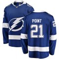 Tampa Bay Lightning #21 Brayden Point Fanatics Branded Blue Home Breakaway NHL Jersey