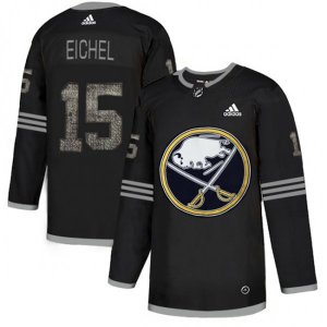 Buffalo Sabres #15 Jack Eichel Black Authentic Classic Stitched NHL Jersey