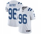 Indianapolis Colts #96 Denico Autry White Vapor Untouchable Limited Player Football Jersey
