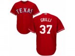 Texas Rangers #37 Jason Grilli Replica Red Alternate Cool Base MLB Jersey
