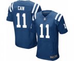 Indianapolis Colts #11 Deon Cain Elite Royal Blue Team Color Football Jersey