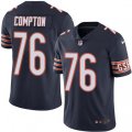 Chicago Bears #76 Tom Compton Navy Blue Team Color Vapor Untouchable Limited Player NFL Jersey