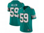 Miami Dolphins #59 Chase Allen Aqua Green Alternate Vapor Untouchable Limited Player NFL Jersey