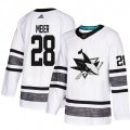 San Jose Sharks #28 Timo Meier White 2019 All-Star Game Parley Authentic Stitched NHL Jersey