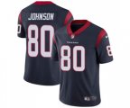 Houston Texans #80 Andre Johnson Limited Navy Blue Team Color Vapor Untouchable Football Jersey