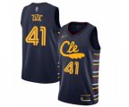 Cleveland Cavaliers #41 Ante Zizic Authentic Navy Basketball Jersey - 2019-20 City Edition