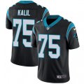 Carolina Panthers #75 Matt Kalil Black Team Color Vapor Untouchable Limited Player NFL Jersey