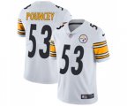 Pittsburgh Steelers #53 Maurkice Pouncey White Vapor Untouchable Limited Player Football Jersey