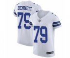 Dallas Cowboys #79 Michael Bennett White Vapor Untouchable Elite Player Football Jersey