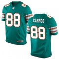 Miami Dolphins #88 Leonte Carroo Elite Aqua Green Alternate NFL Jersey