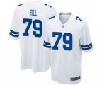 Dallas Cowboys #79 Trysten Hill Game White Football Jersey