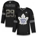 Toronto Maple Leafs #29 Mike Palmateer Black Authentic Classic Stitched NHL Jersey