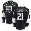 Los Angeles Kings #21 Nick Shore Authentic Black Home Fanatics Branded Breakaway NHL Jersey