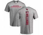 Arizona Cardinals #87 Maxx Williams Ash Backer T-Shirt