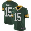 Green Bay Packers #15 JK Scott Green Team Color Vapor Untouchable Limited Player NFL Jersey