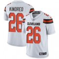 Cleveland Browns #26 Derrick Kindred White Vapor Untouchable Limited Player NFL Jersey