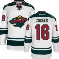 Minnesota Wild #16 Jason Zucker Authentic White Away NHL Jersey