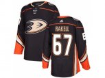 Adidas Anaheim Ducks #67 Rickard Rakell Black Home Authentic Stitched NHL Jersey