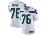 Seattle Seahawks #76 Duane Brown White Vapor Untouchable Limited Player NFL Jersey