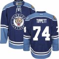 Florida Panthers #74 Owen Tippett Premier Navy Blue Third NHL Jersey