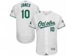 Baltimore Orioles #10 Adam Jones White Celtic Flexbase Authentic Collection MLB Jersey