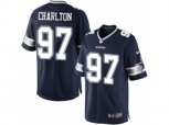 Dallas Cowboys #97 Taco Charlton Limited Navy Blue Team Color NFL Jersey