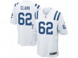 Indianapolis Colts #62 Le'Raven Clark Game White NFL Jersey