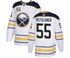 Buffalo Sabres #55 Rasmus Ristolainen White Road Stitched Hockey Jersey