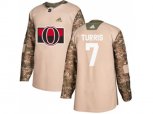 Adidas Ottawa Senators #7 Kyle Turris Camo Authentic 2017 Veterans Day Stitched NHL Jersey
