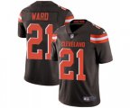 Cleveland Browns #21 Denzel Ward Brown Team Color Vapor Untouchable Limited Player Football Jersey
