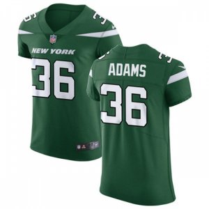 New York Jets #36 Josh Adams Nike Gotham Green Limited Jersey