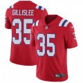 New England Patriots #35 Mike Gillislee Red Alternate Vapor Untouchable Limited Player NFL Jersey