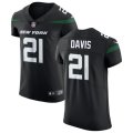 New York Jets #21 Ashtyn Davis Nike Black Alternate Limited Jersey