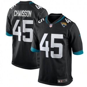 Jacksonville Jaguars #45 K\'Lavon Chaisson Nike Black 2020 NFL Draft First Round Pick Game Jersey