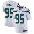 Seattle Seahawks #95 Dion Jordan White Vapor Untouchable Limited Player NFL Jersey