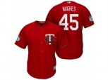 Minnesota Twins #45 Phil Hughes 2017 Spring Training Cool Base Stitched MLB Jersey