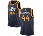 Utah Jazz #44 Pete Maravich Swingman Navy Blue Road NBA Jersey - Icon Edition