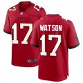 Tampa Bay Buccaneers #17 Justin Watson Nike Home Red Vapor Limited Jersey