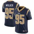 Los Angeles Rams #95 Tyrunn Walker Navy Blue Team Color Vapor Untouchable Limited Player NFL Jersey