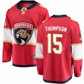 Florida Panthers #15 Paul Thompson Authentic Red Home Fanatics Branded Breakaway NHL Jersey