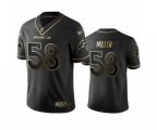 Denver Broncos #58 Von Miller Black Golden Edition Limited Football Jersey