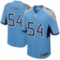 Tennessee Titans #54 Rashaan Evans Game Light Blue Alternate NFL Jersey