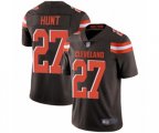 Cleveland Browns #27 Kareem Hunt Brown Team Color Vapor Untouchable Limited Player Football Jersey